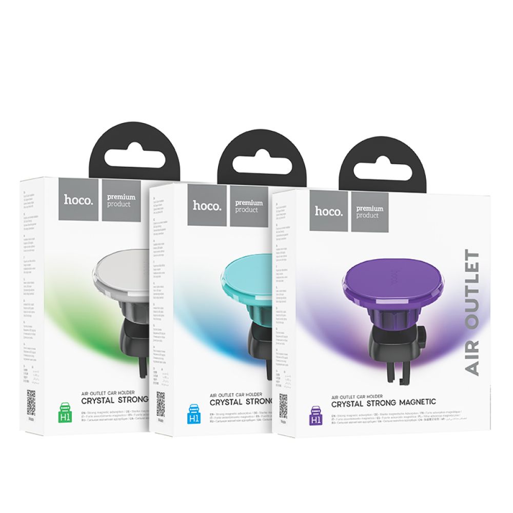 Hoco Car holder “H1 Crystal” for air outlet Hoco Car holder “H1 Crystal” for air outlet